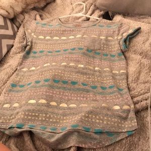 A classic T-shirt with prints